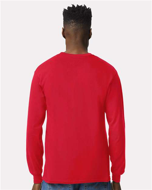 Red Ultra Cotton® Long Sleeve T-Shirt - 2400