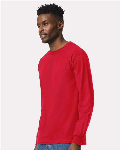 Red Ultra Cotton® Long Sleeve T-Shirt - 2400