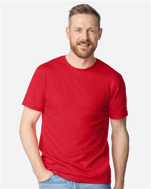 Red Unisex Softstyle® Plasma Print T-Shirt - 64PLSMA