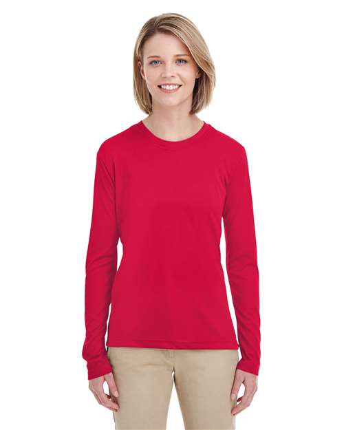 Red Women's Cool & Dry Performance Long-Sleeve Top - 8622W