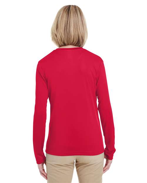 Red Women's Cool & Dry Performance Long-Sleeve Top - 8622W