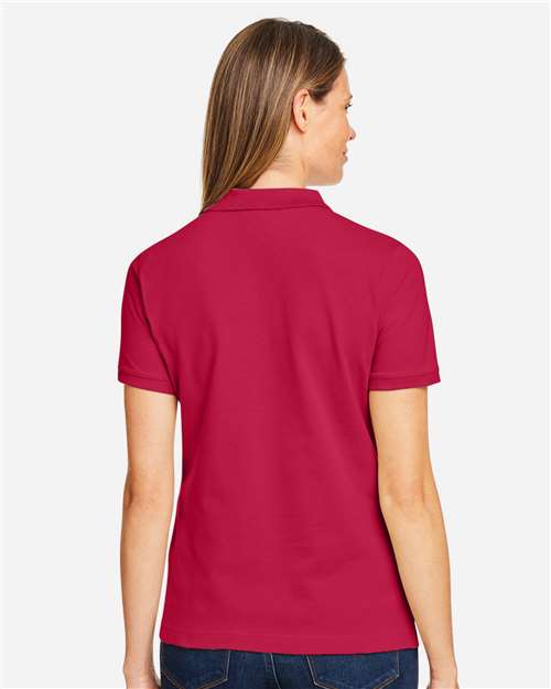 Red Women's Cotton Polo - M200W