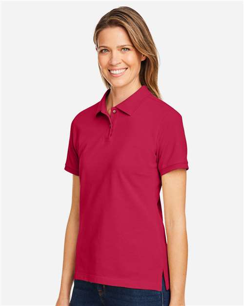 Red Women's Cotton Polo - M200W