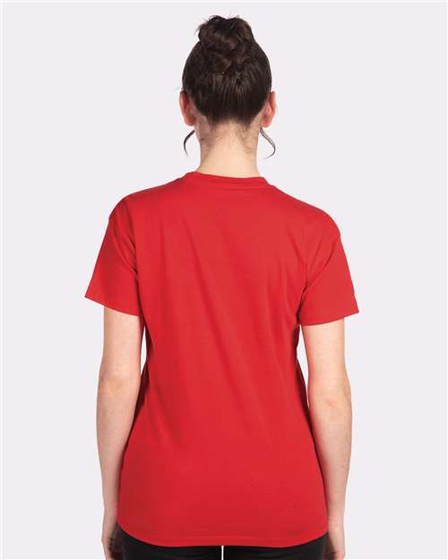 Red Women's Cotton Relaxed T-Shirt - 3910