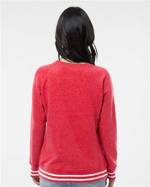 Red Women’s Relay Crewneck Sweatshirt - 8652