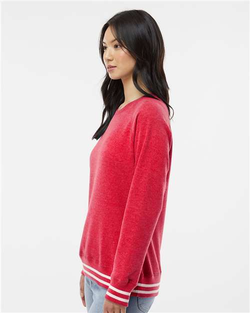 Red Women’s Relay Crewneck Sweatshirt - 8652