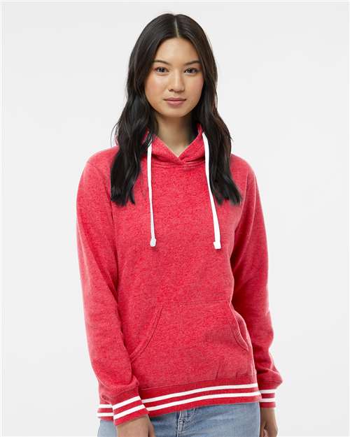Red Women’s Relay Hooded Sweatshirt - 8651
