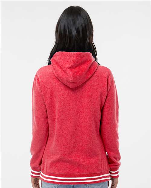 Red Women’s Relay Hooded Sweatshirt - 8651