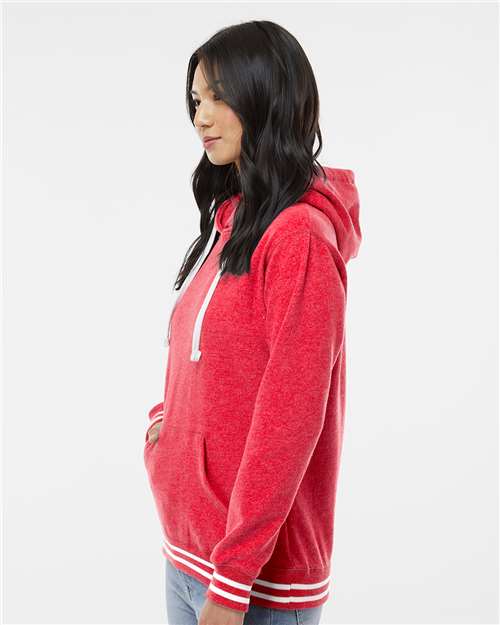 Red Women’s Relay Hooded Sweatshirt - 8651
