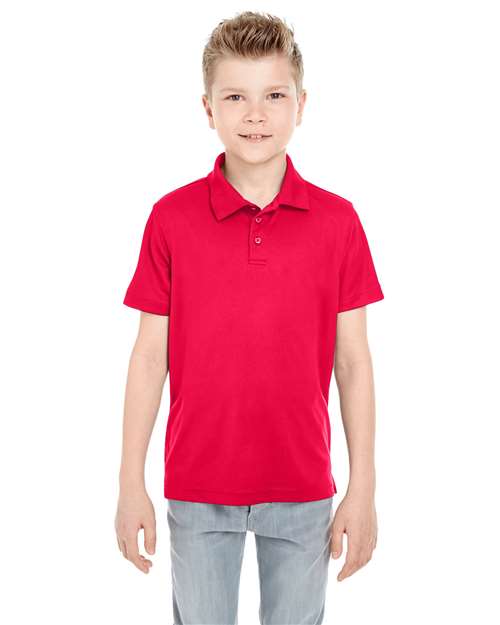 Red Youth Cool & Dry Mesh Piqué Polo - 8210Y