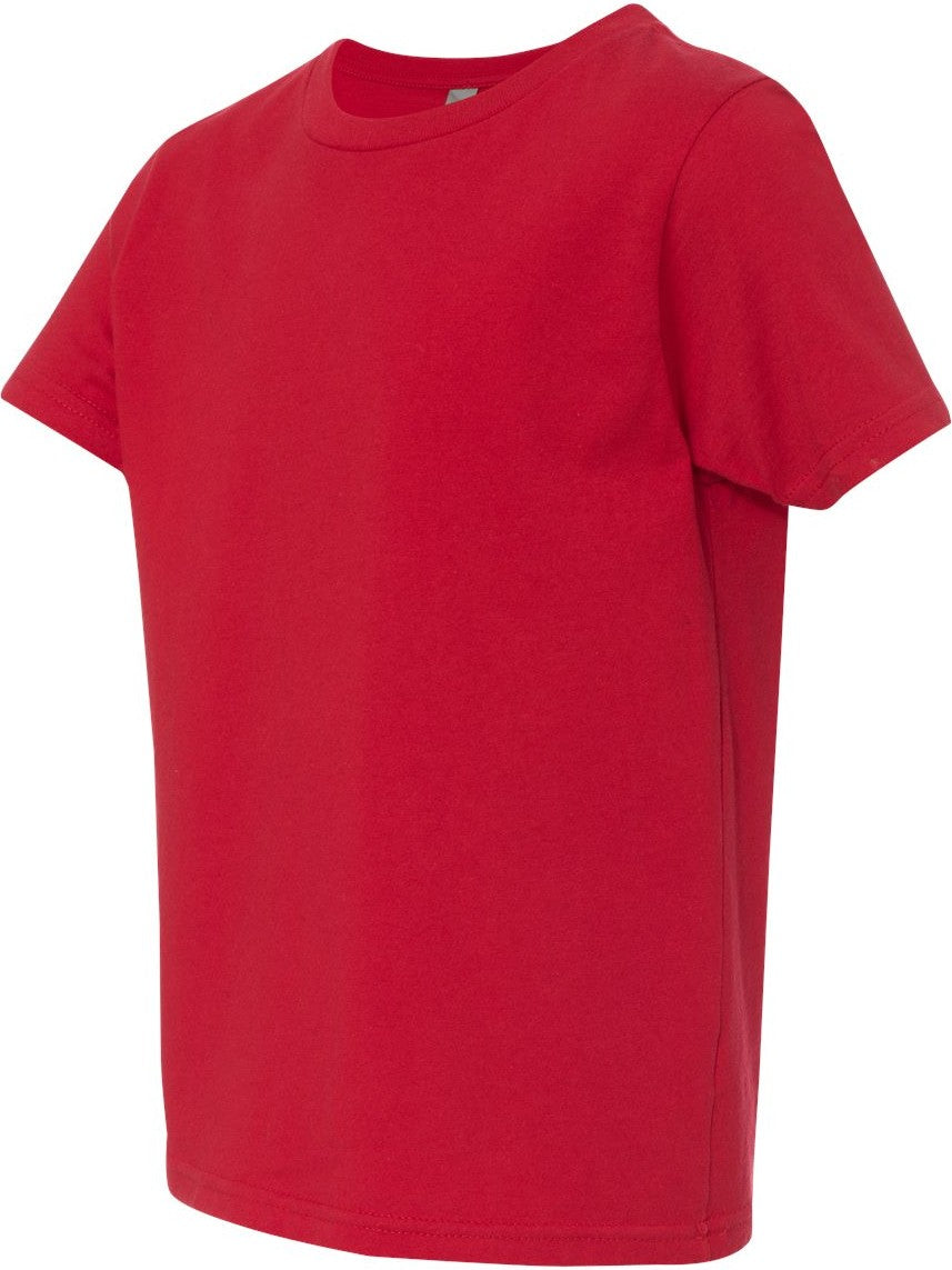 Red Youth Cotton T-Shirt - 3310