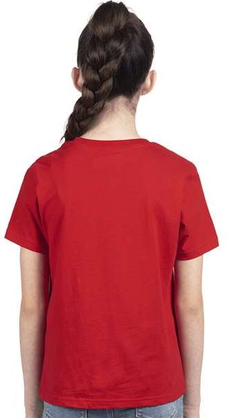 Red Youth Cotton T-Shirt - 3310