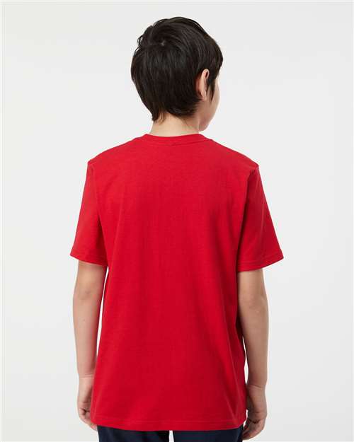 Red Youth Heavyweight Jersey T-Shirt - 295
