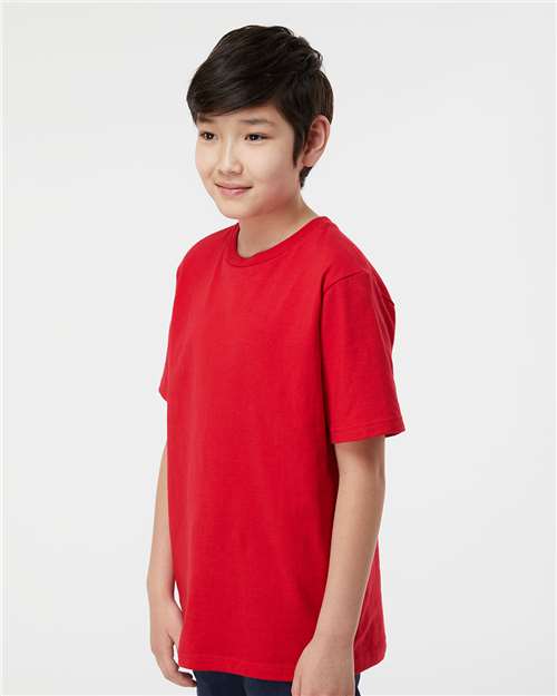 Red Youth Heavyweight Jersey T-Shirt - 295