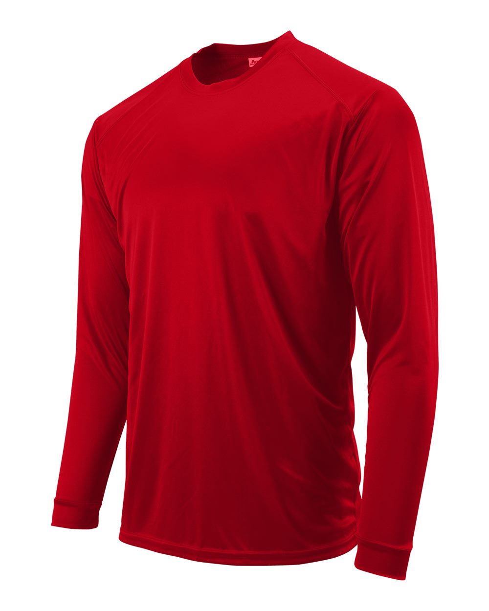 Red Youth Long Islander Performance Long Sleeve T-Shirt - 218Y