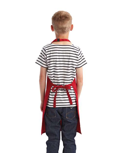 Red Youth Recycled Apron - RP149