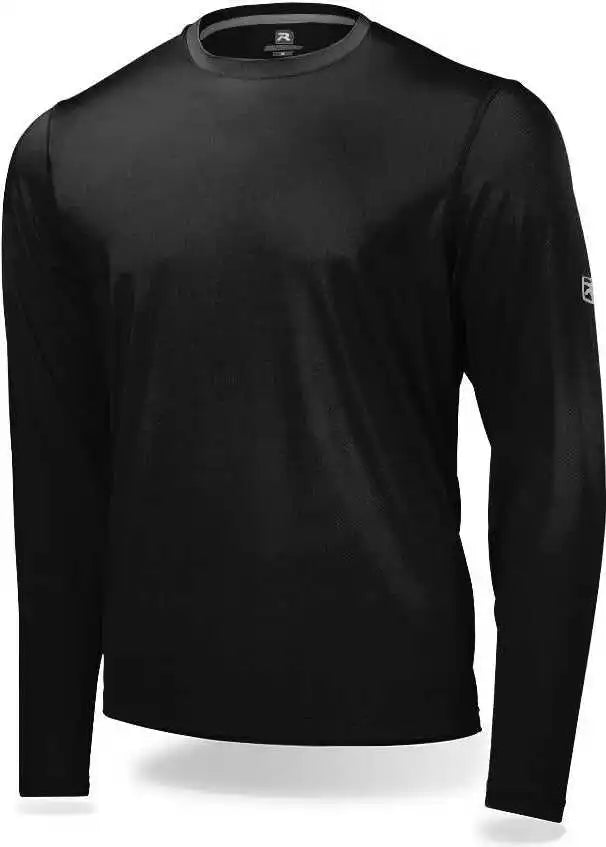 Richardson 1000tls Adult Rise Long-sleeve Tee - Black