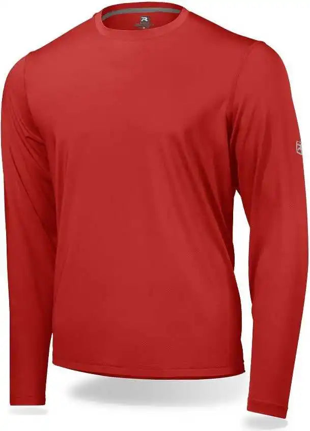 Richardson 1000tls Adult Rise Long-sleeve Tee - Red