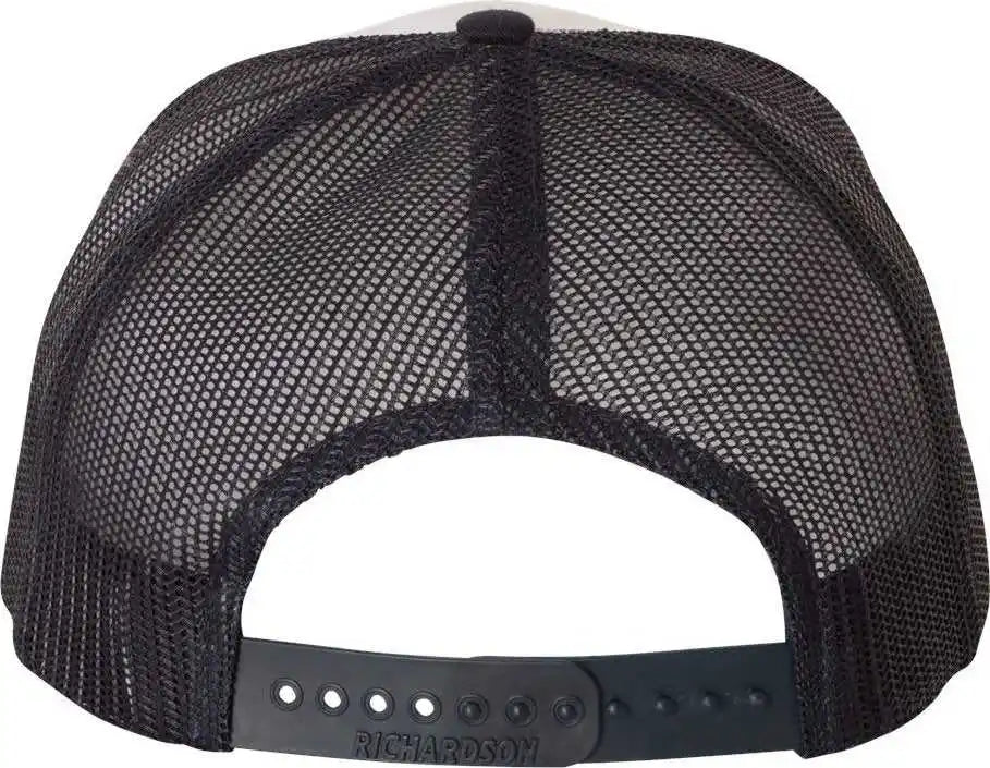 Richardson 112 Snapback Trucker Caps - White Navy - Osfm