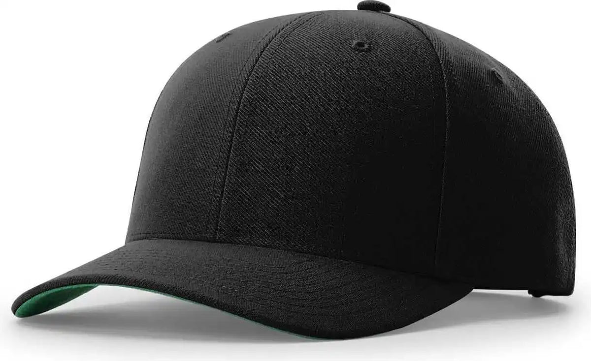 Richardson 512 Surge Snapback Caps - Black - Md-lg