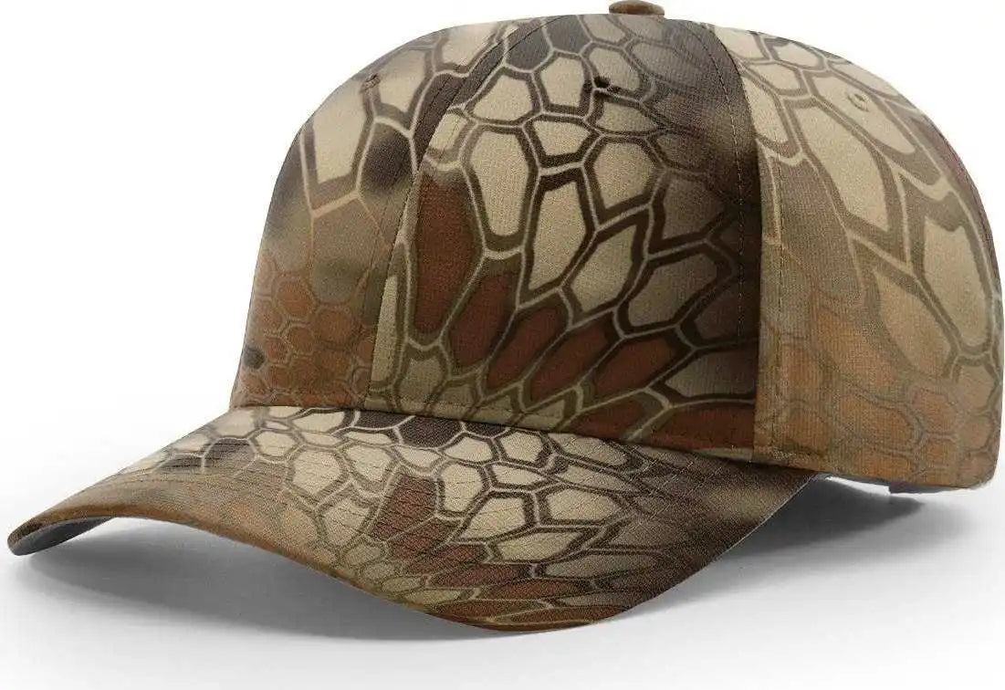 Richardson 874 Casual Performance Camo Caps - Kryptek Highlander - Osfm