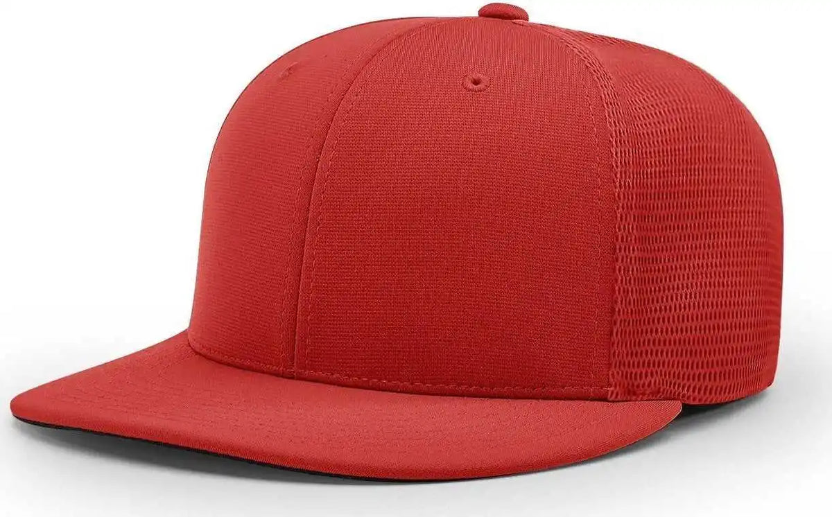 Richardson Pts20m Pulse/mesh Back Caps - Red - Xs-sm