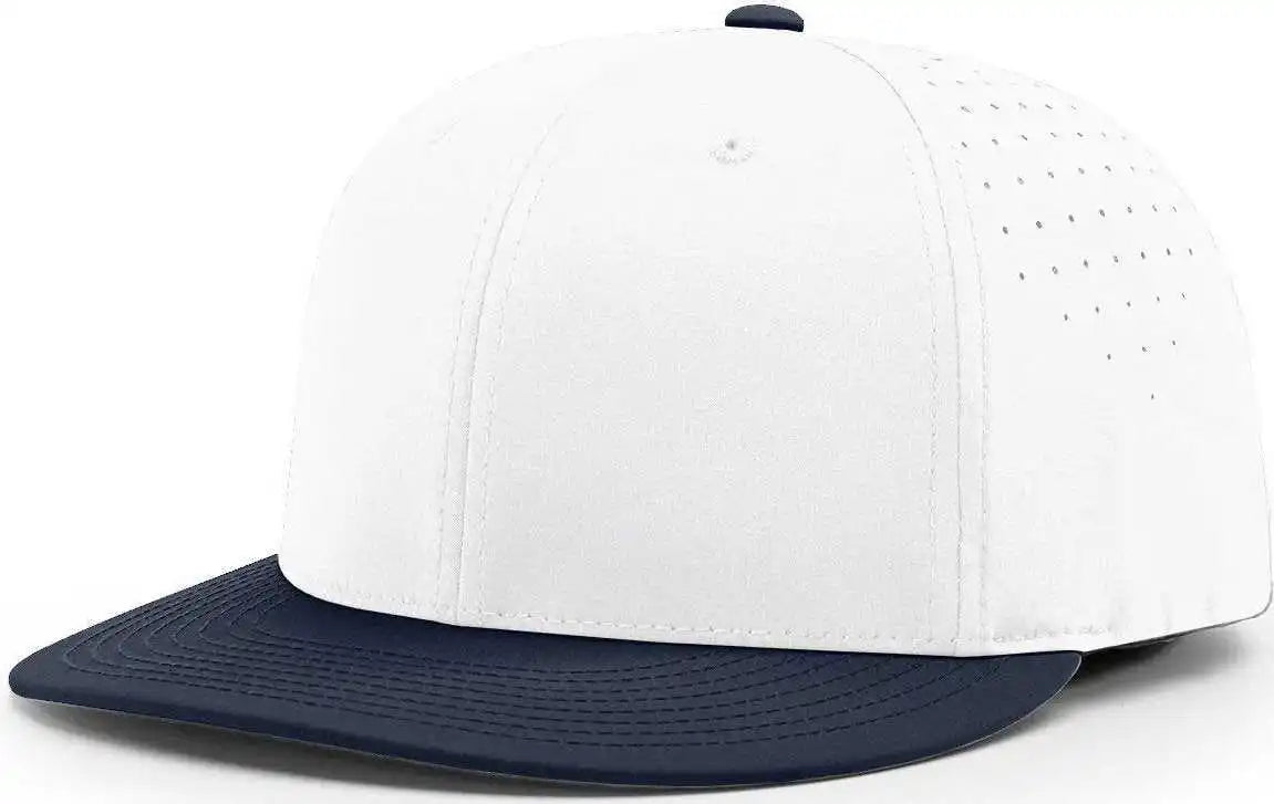 Richardson Pts30 Lite R-flex Caps - White Navy - Xs-sm