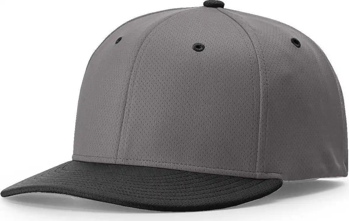 Richardson Pts50 Matrix R-flex Caps - Charcoal Black - Dark Gray / Xs-sm