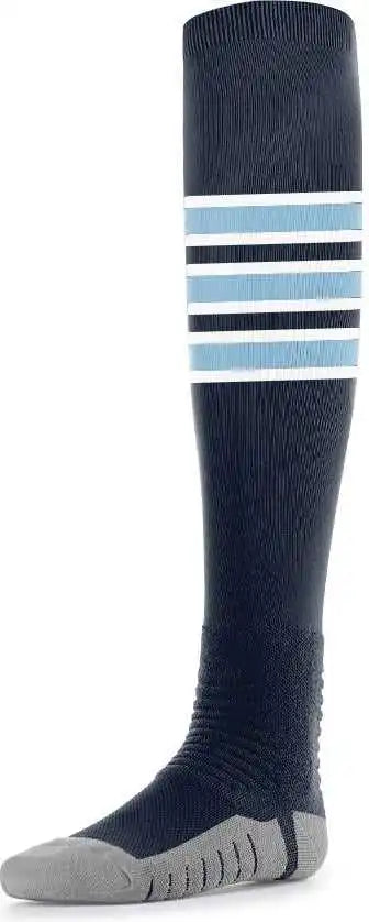 Richardson Pts500sk Pts Sentinel Field Sock - Navy Columbia Blue-white