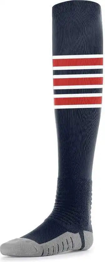 Richardson Pts500sk Pts Sentinel Field Sock - Navy Red-white