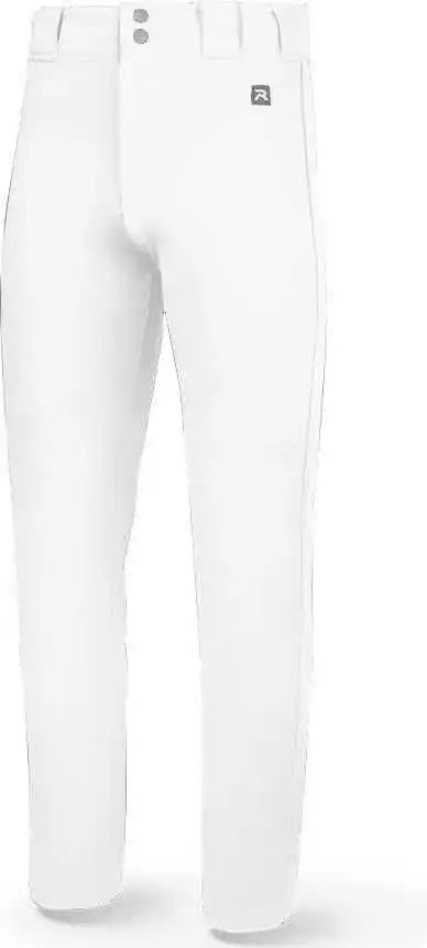 Richardson Pts8120y Youth Pts Baseball Pant with Piping - White