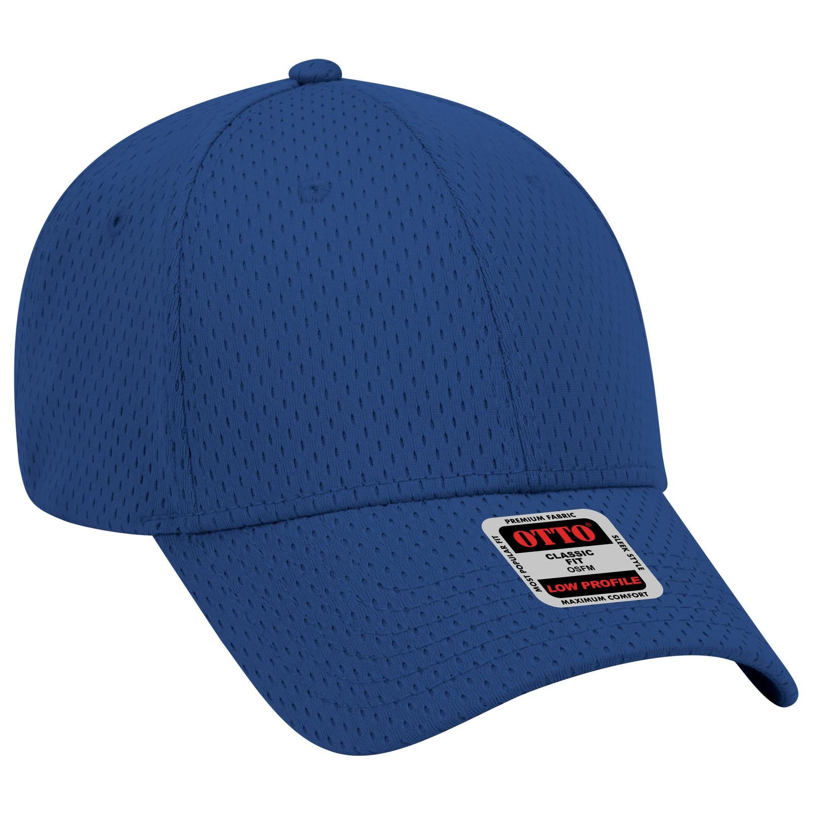Front View of 001 - Royal OTTO CAP 6 Panel Low Profile Baseball Cap