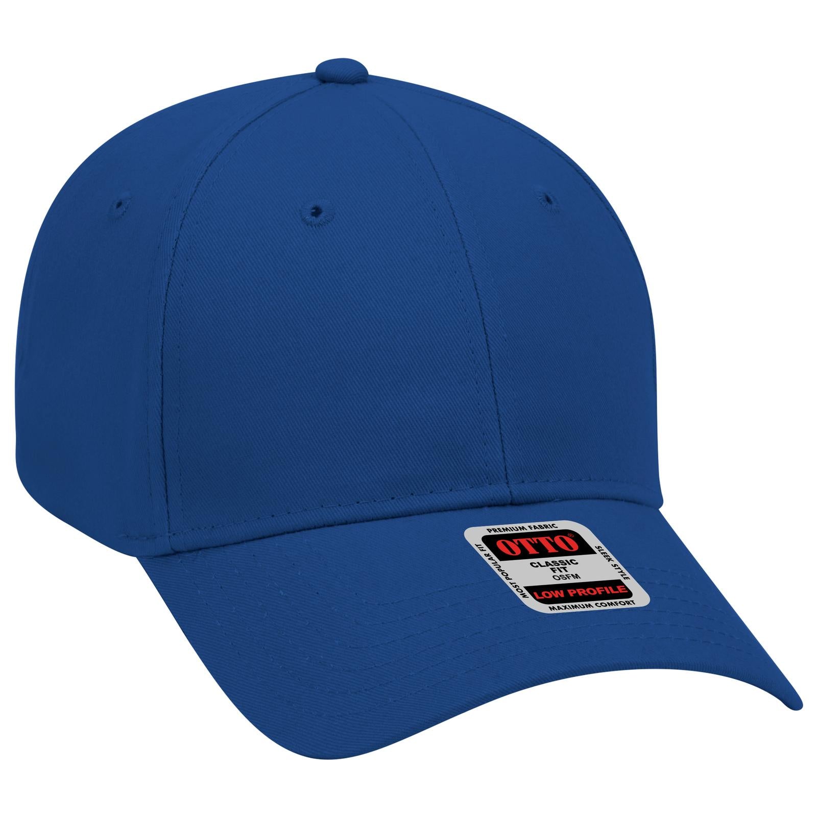 Right View of 001 - Royal OTTO CAP 6 Panel Low Profile Baseball Cap