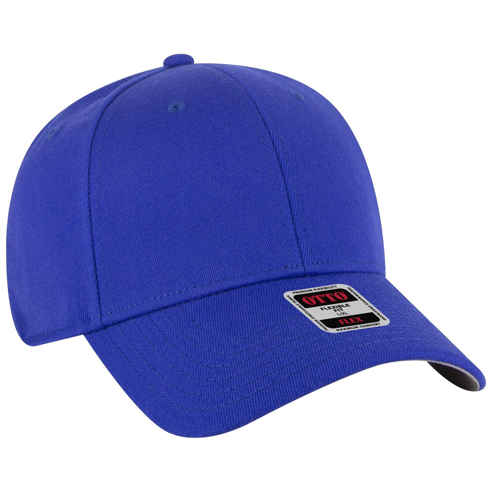 Right View of 001 - Royal OTTO CAP "OTTO FLEX" Fitted 6 Panel Low Profile Baseball Cap