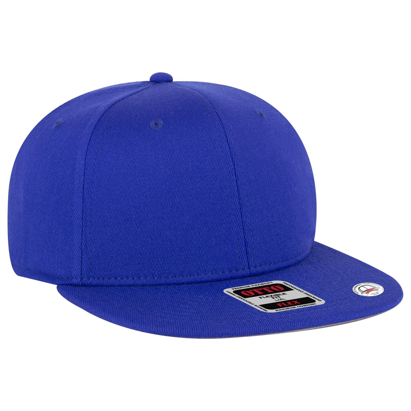 Right View of 001 - Royal OTTO CAP "OTTO FLEX" Fitted 6 Panel Pro Style Baseball Cap