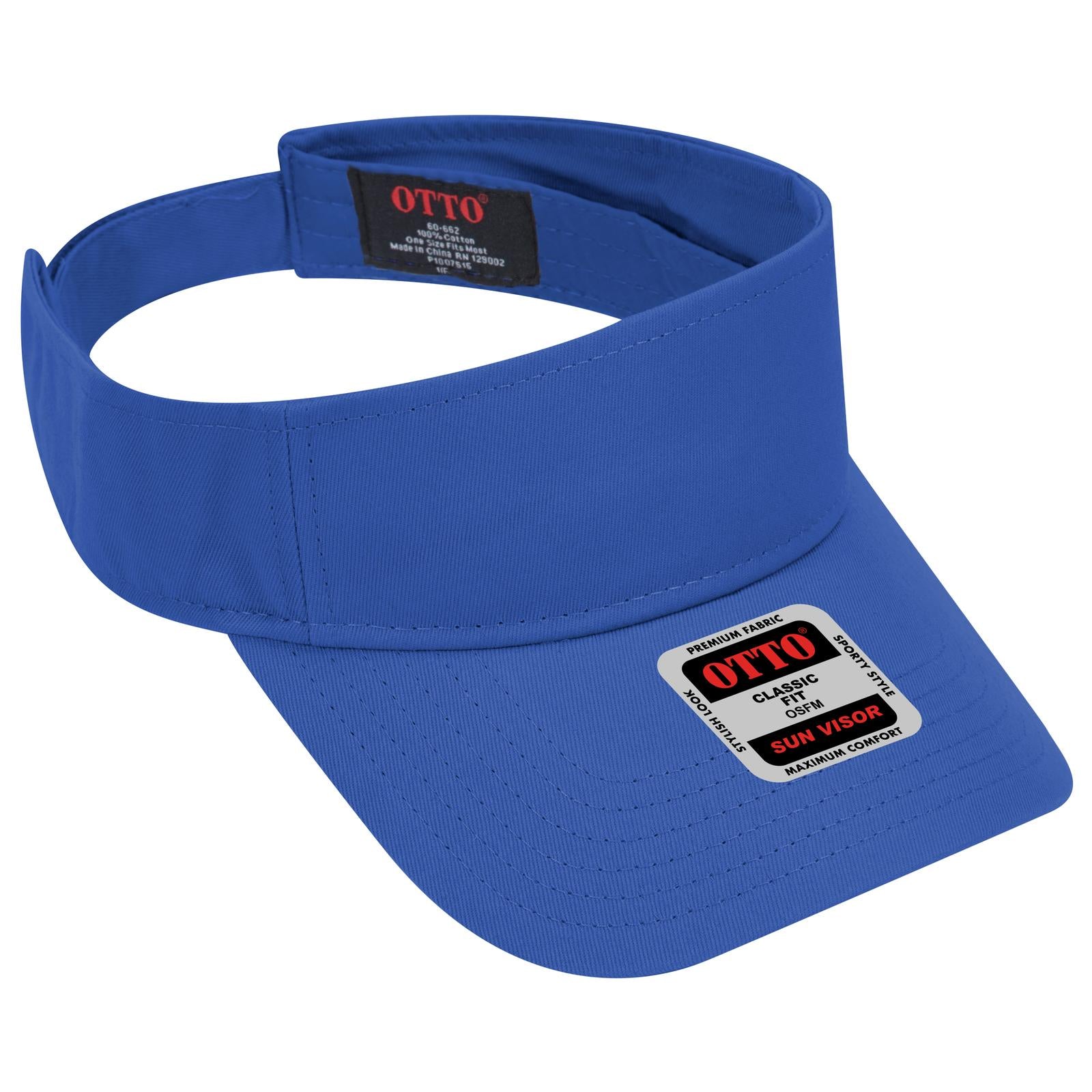 Front View of 001 - Royal OTTO CAP Sun Visor