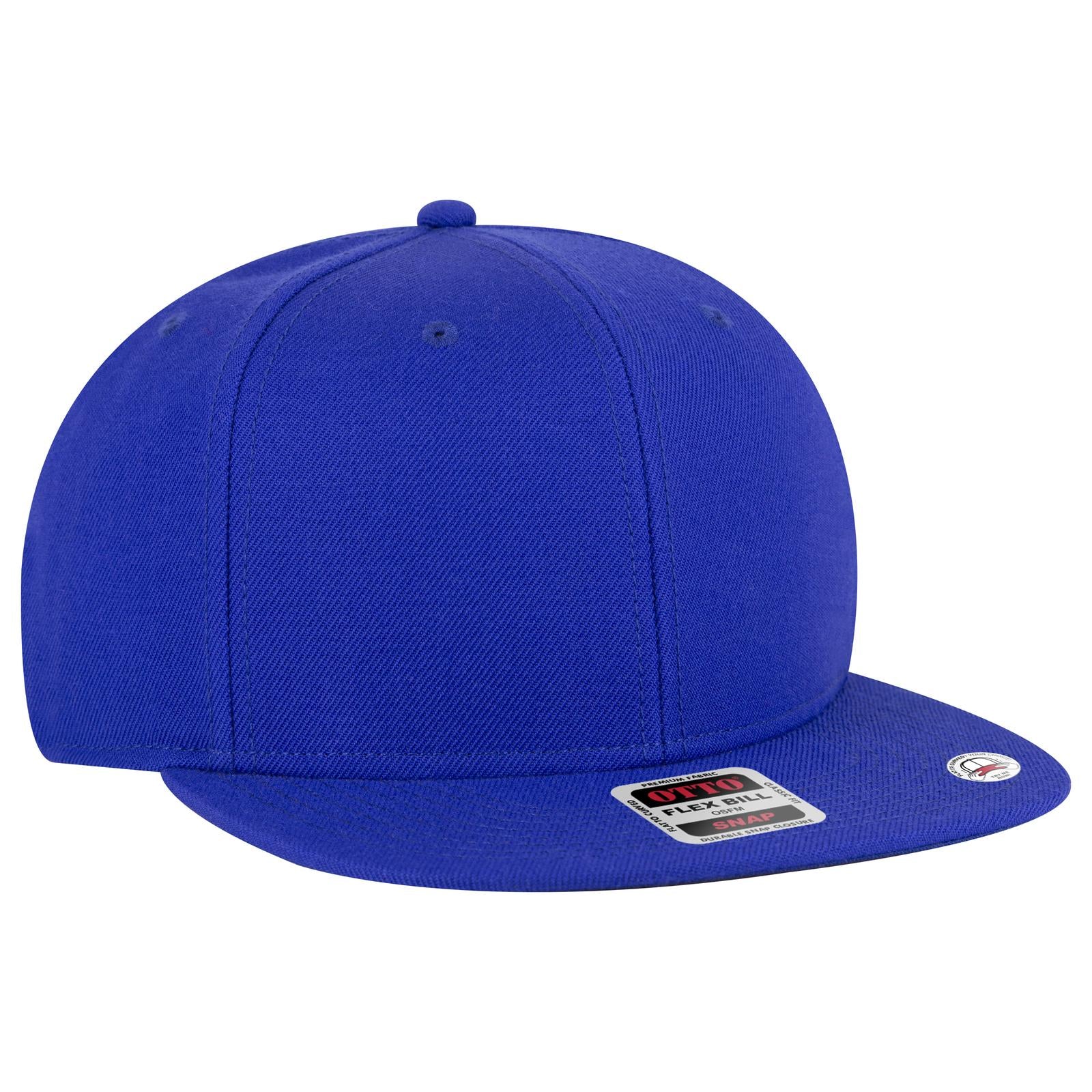 Right View of 001B - Ryl OTTO CAP "OTTO SNAP" 6 Panel Pro Style Snapback Hat