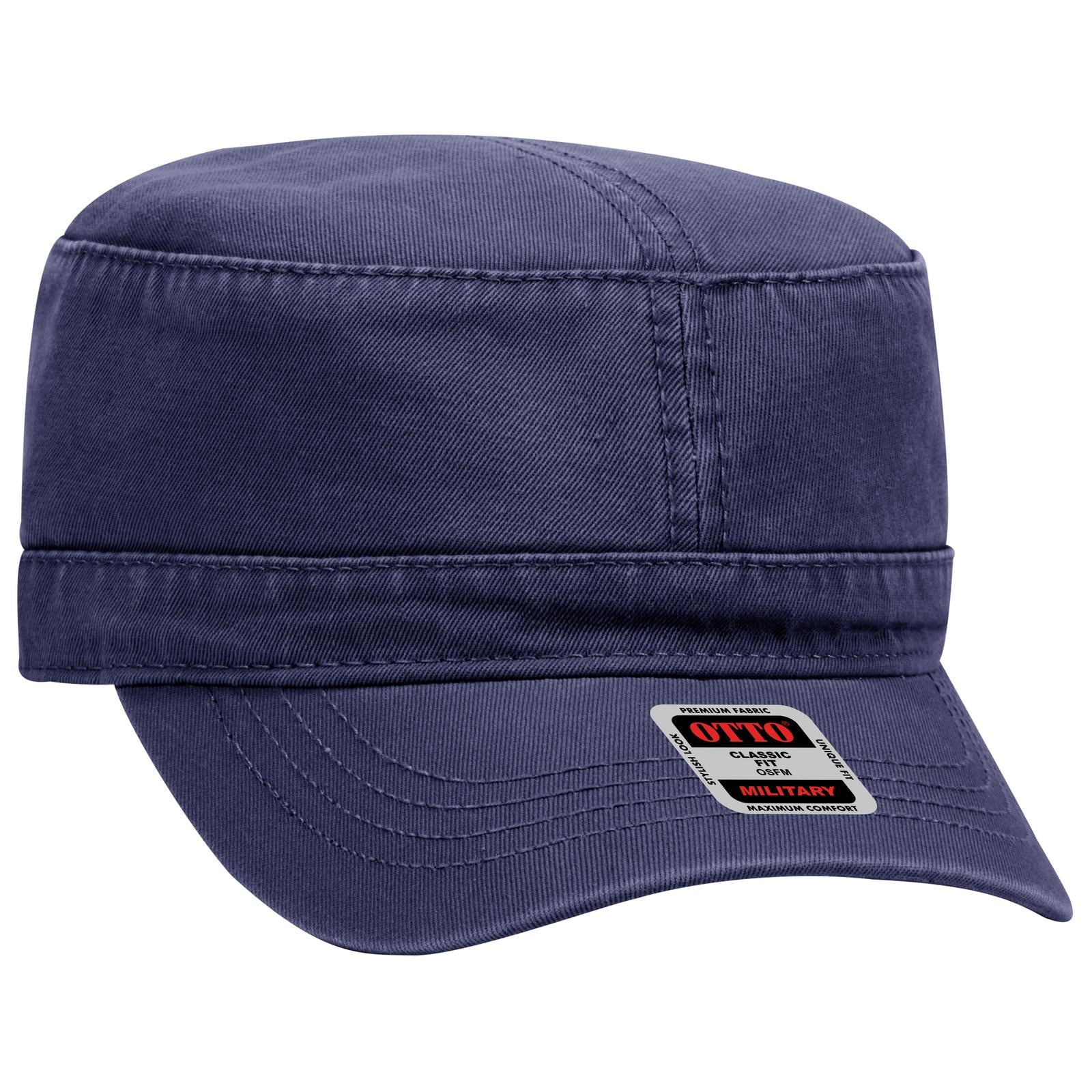 Right View of 004 - Navy OTTO CAP Military Hat