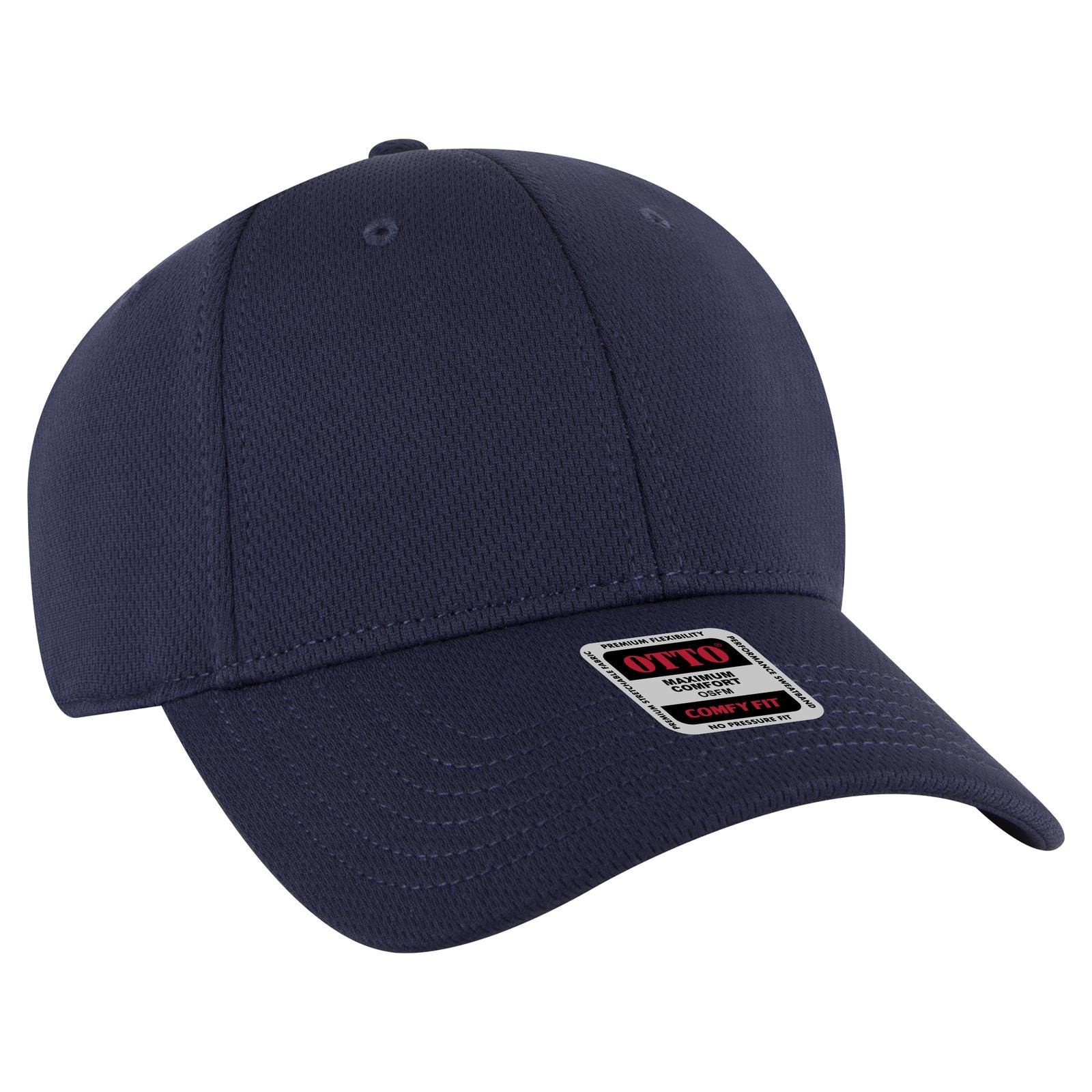 Right View of 004 - Navy OTTO CAP "OTTO COMFY FIT" 6 Panel Low Profile Baseball Cap