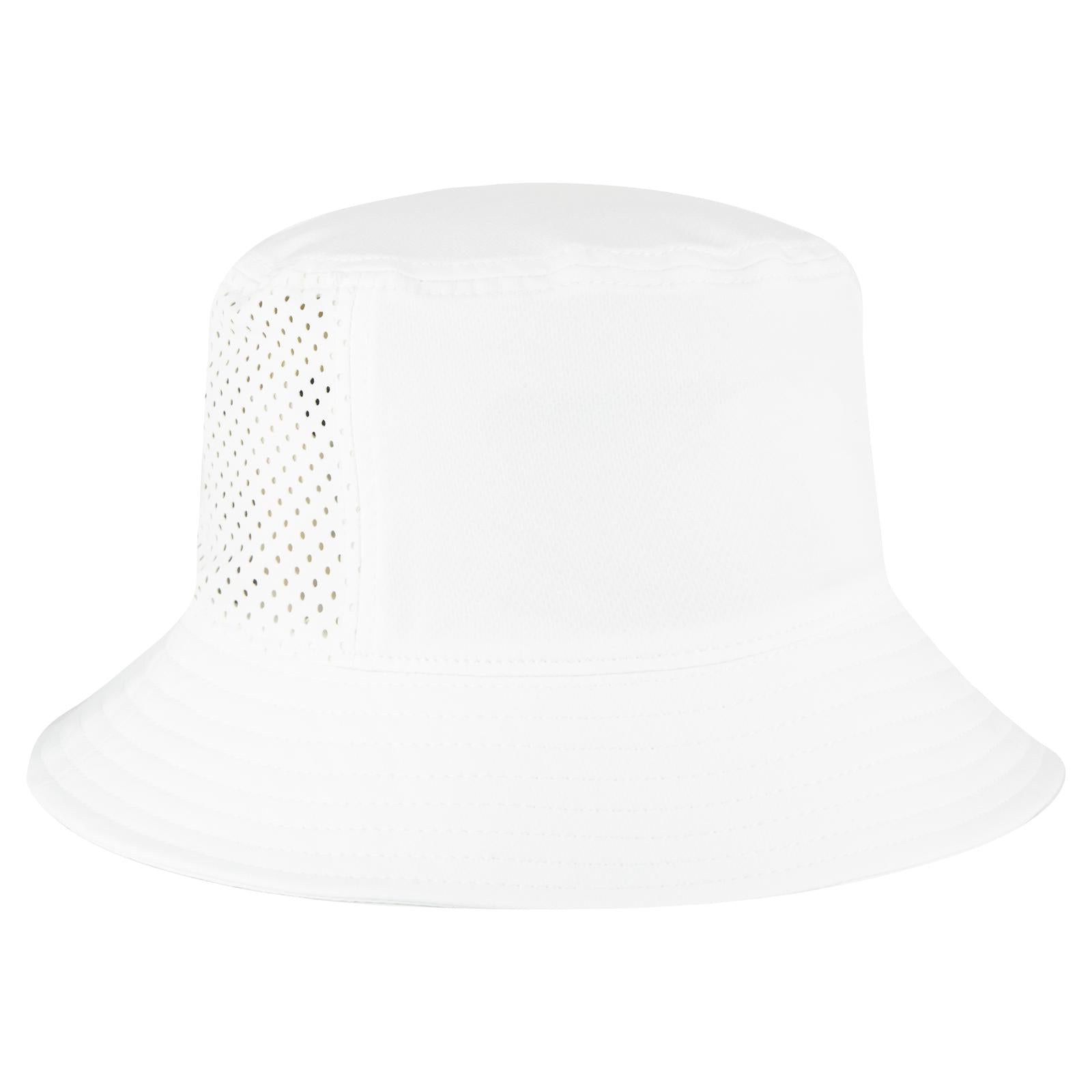 Front View of 016 - White OTTO CAP Bucket Hat