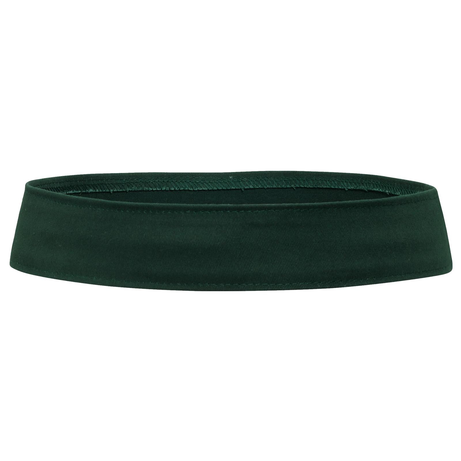 Front View of 017 - Dk. Green OTTO CAP Hat Band