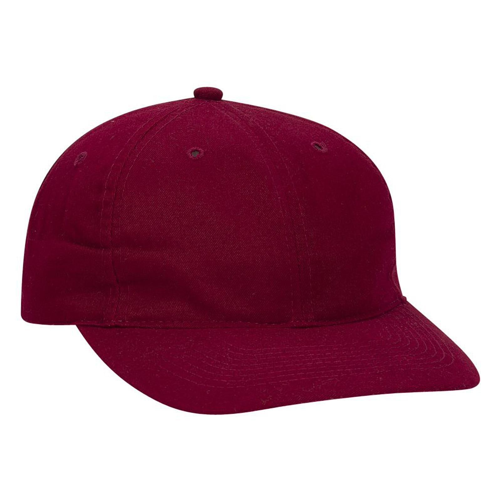 Right View of 019 - Burg. Marn OTTO CAP 6 Panel Low Profile Baseball Cap