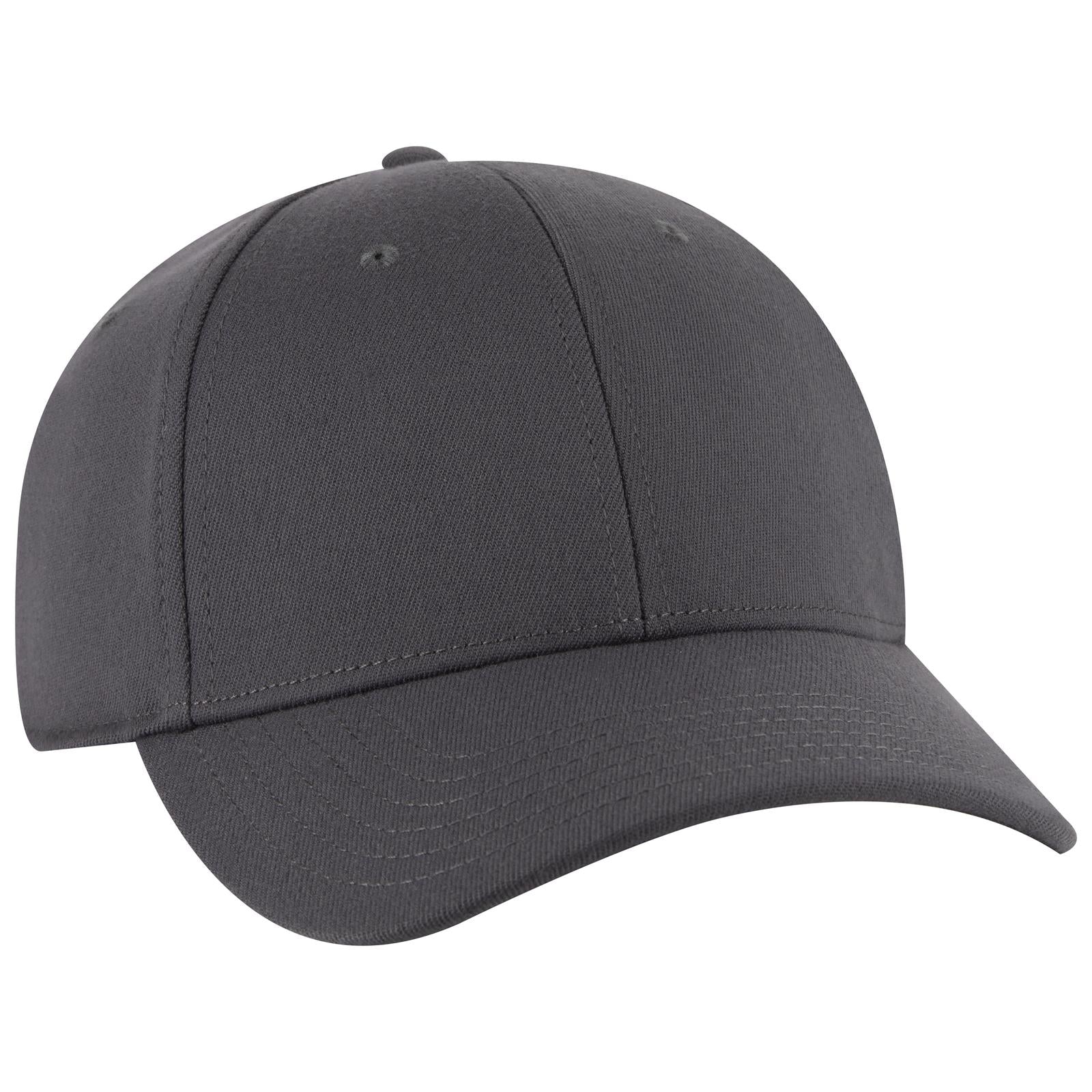 Right View of 025 - Char. Gray OTTO CAP "OTTO COMFY FIT" 6 Panel Low Profile Baseball Cap