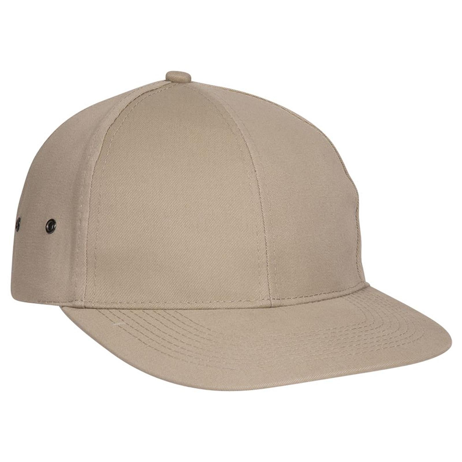 Right View of 032 - Khaki OTTO CAP 6 Panel Low Profile Baseball Cap