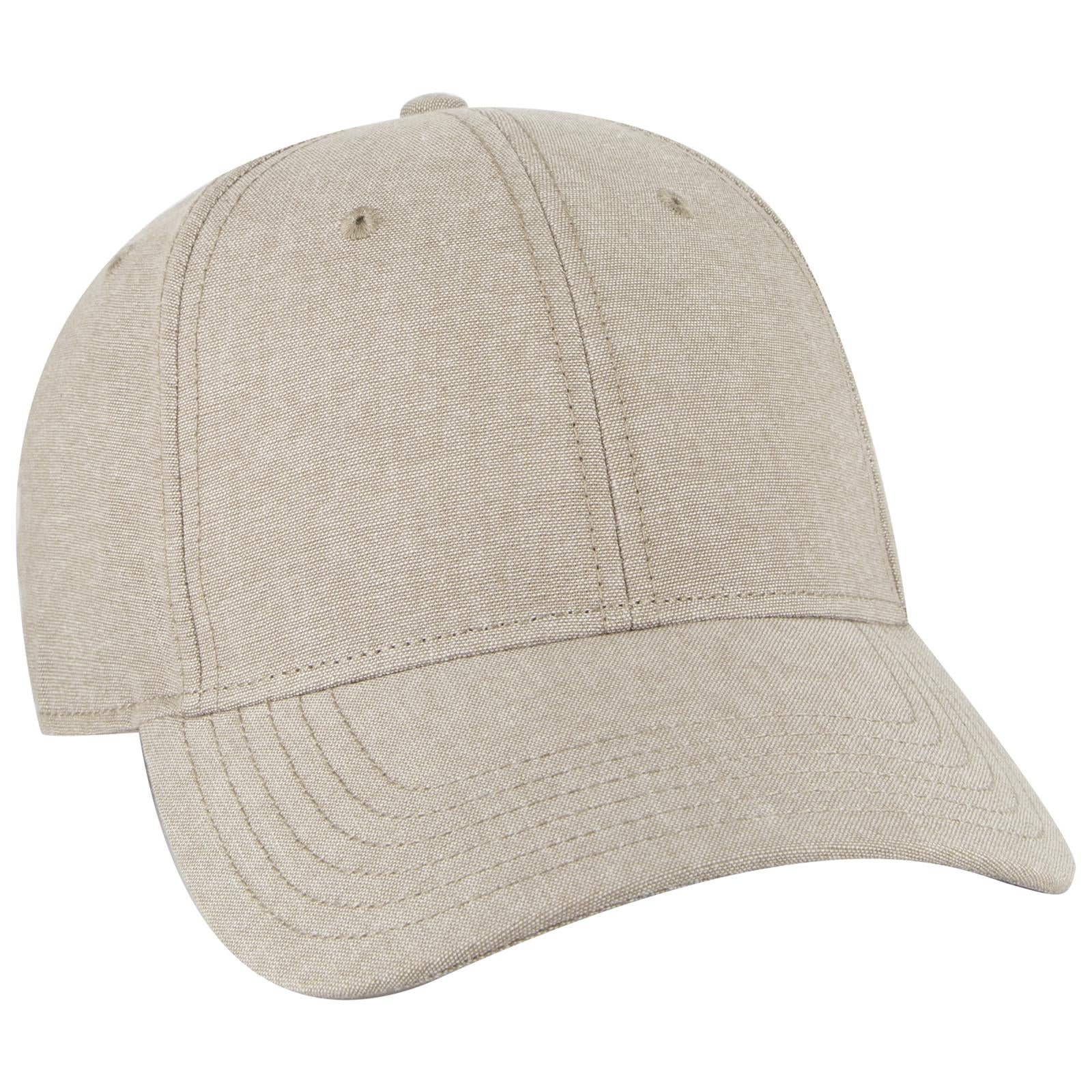 Right View of 032A - Khk OTTO CAP 6 Panel Low Profile Baseball Cap