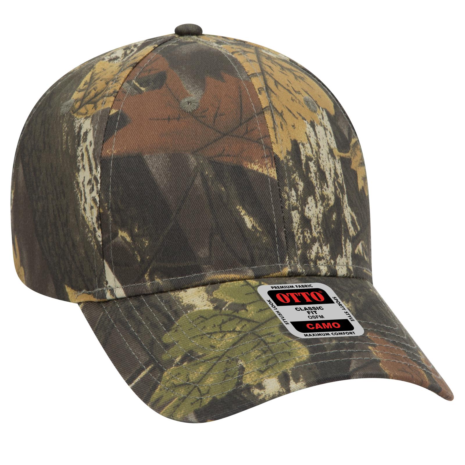 Right View of 035325 - Blk/Dk.Kha/Ch.Gry OTTO CAP Camouflage 6 Panel Low Profile Baseball Cap