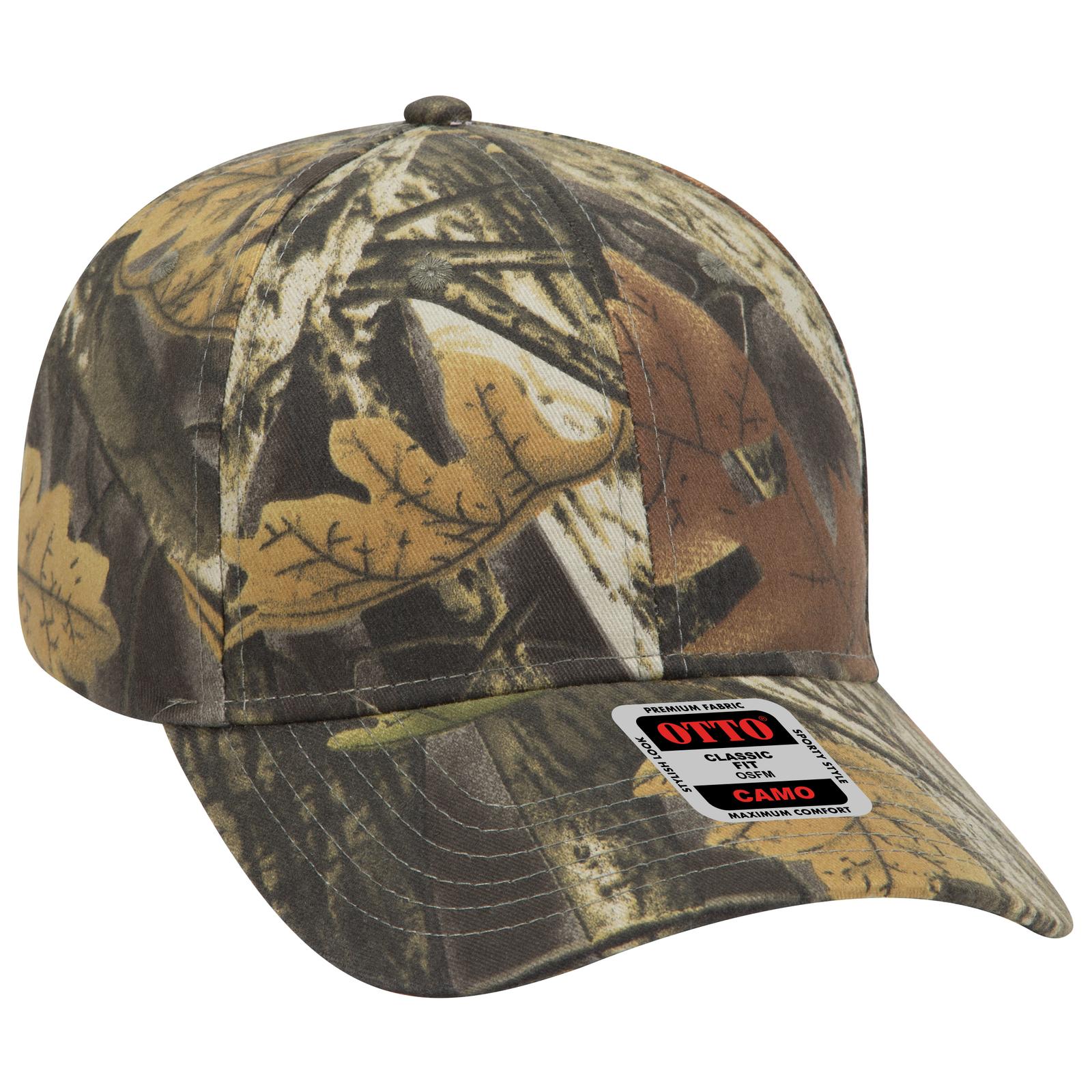 Right View of 035325 - Blk/Dk.Kha/Ch.Gry OTTO CAP Camouflage 6 Panel Low Profile Baseball Cap
