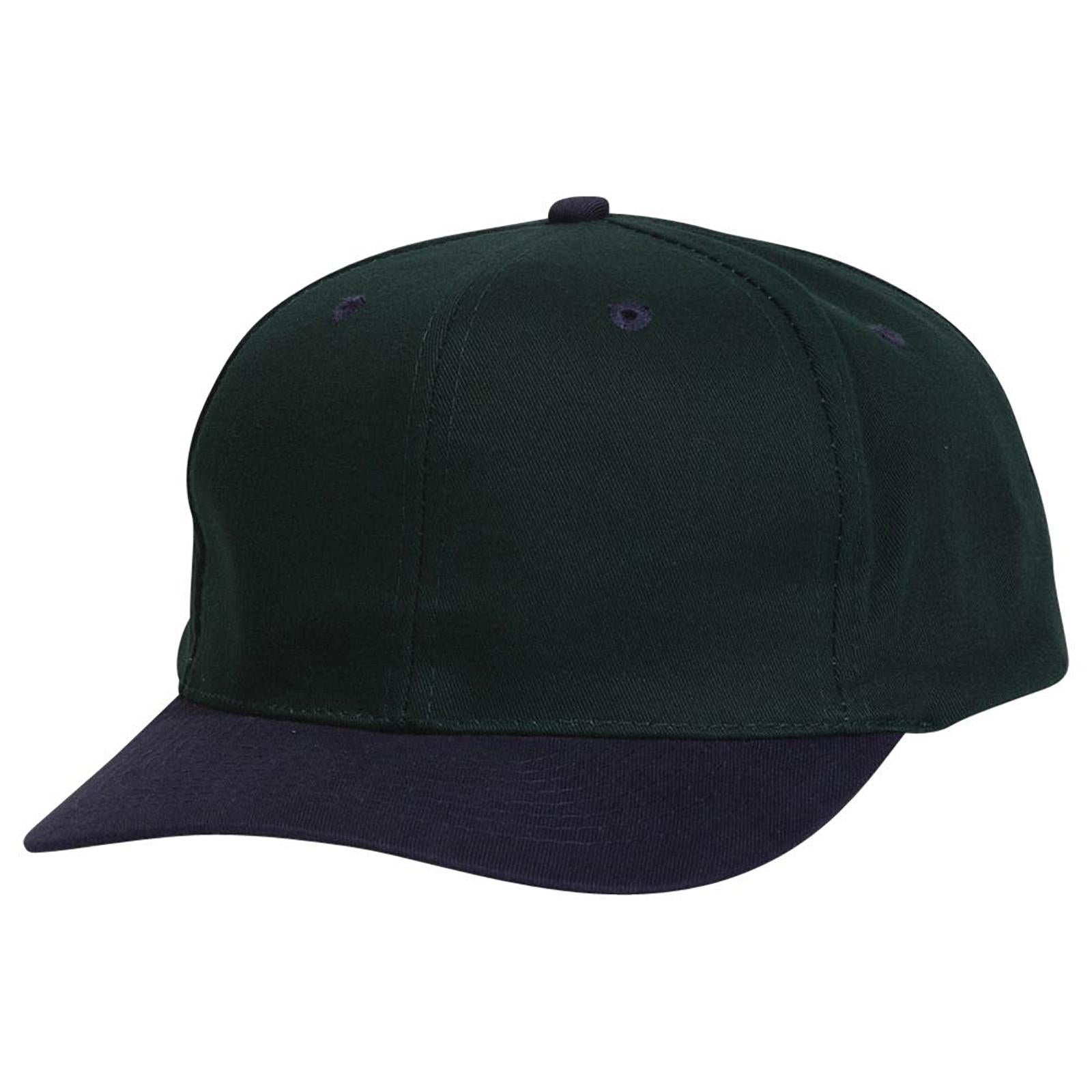 Right View of 0417 - Nvy/Dk.Grn OTTO CAP 6 Panel Mid Profile Baseball Cap