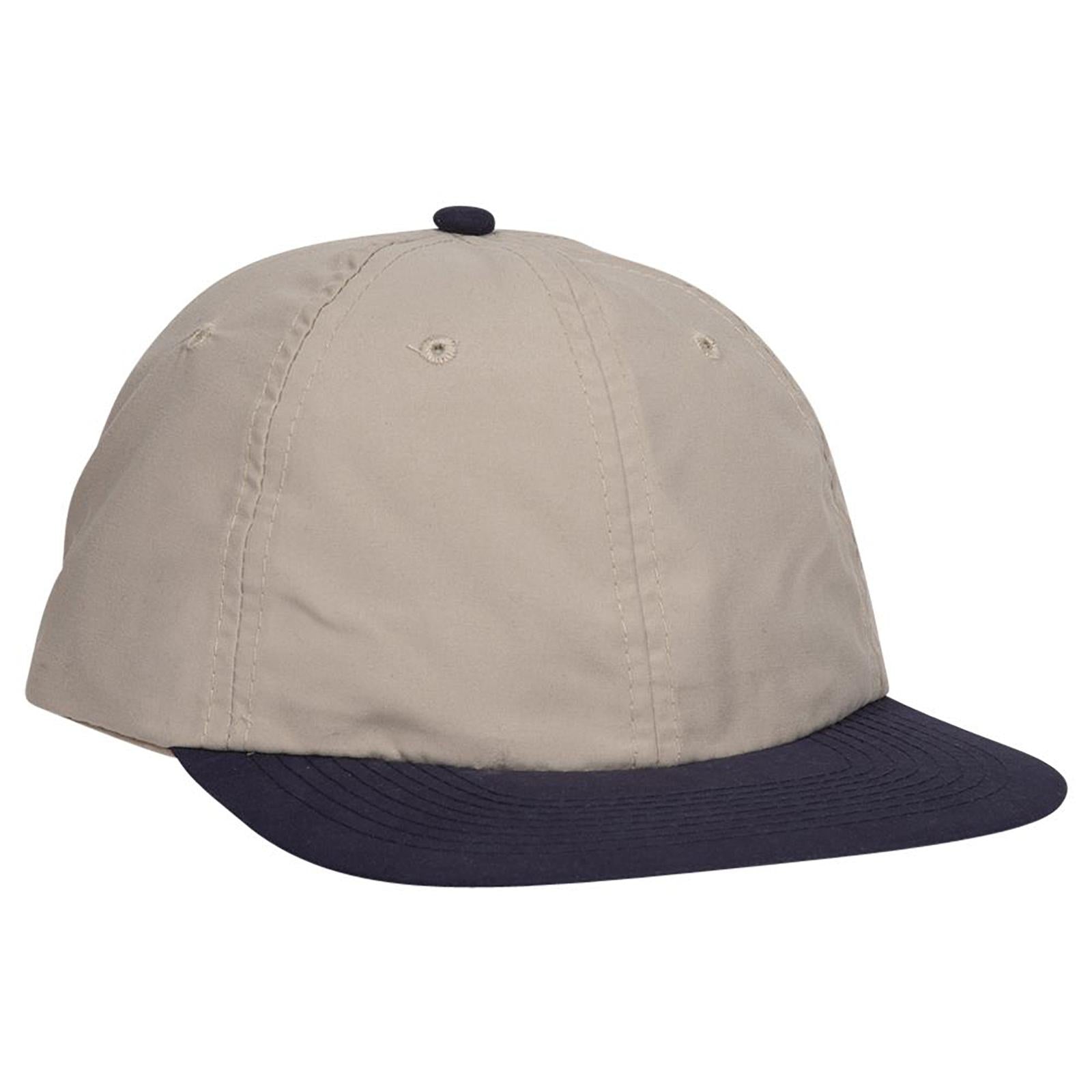 Right View of 0432 - Nvy/Kha OTTO CAP 6 Panel Low Profile Baseball Cap