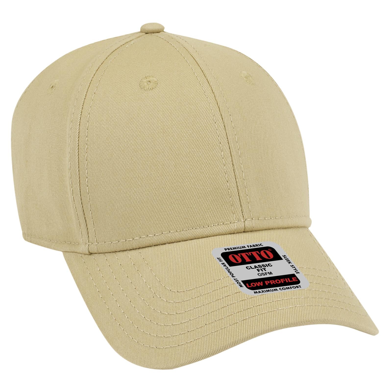 Right View of 054 - Vegas Gold OTTO CAP 6 Panel Low Profile Baseball Cap